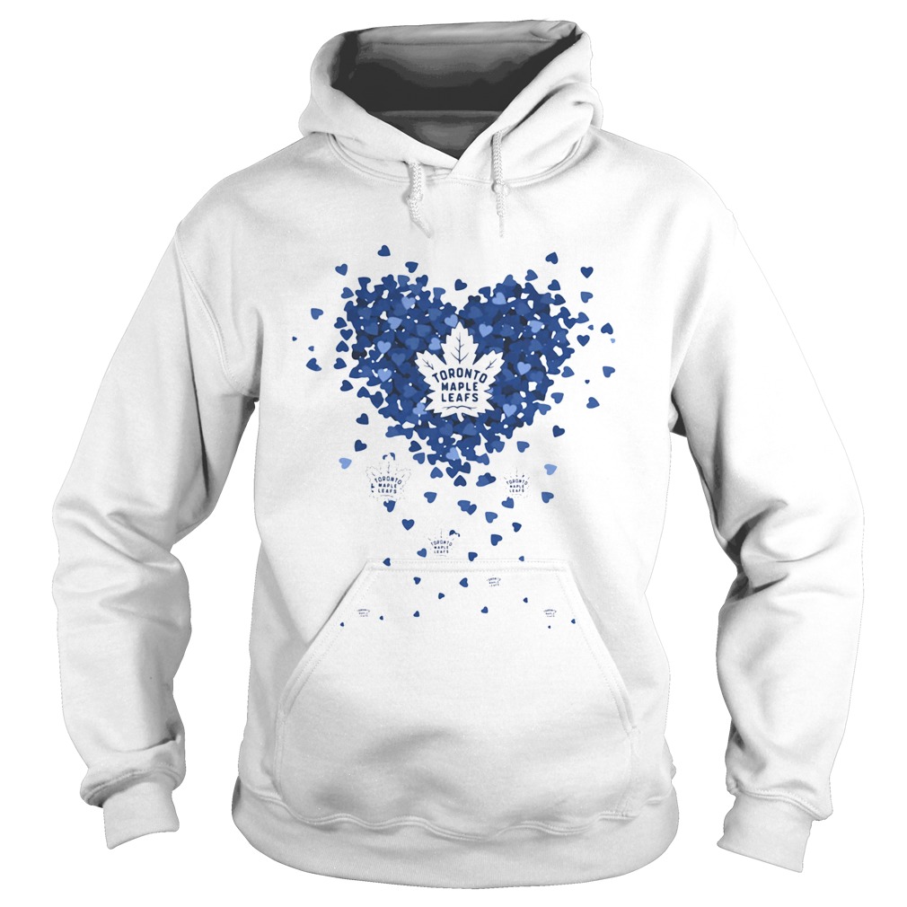 Love Toronto Maple Leafs Baseball Heart Diamond T-Shirt - Kingteeshop