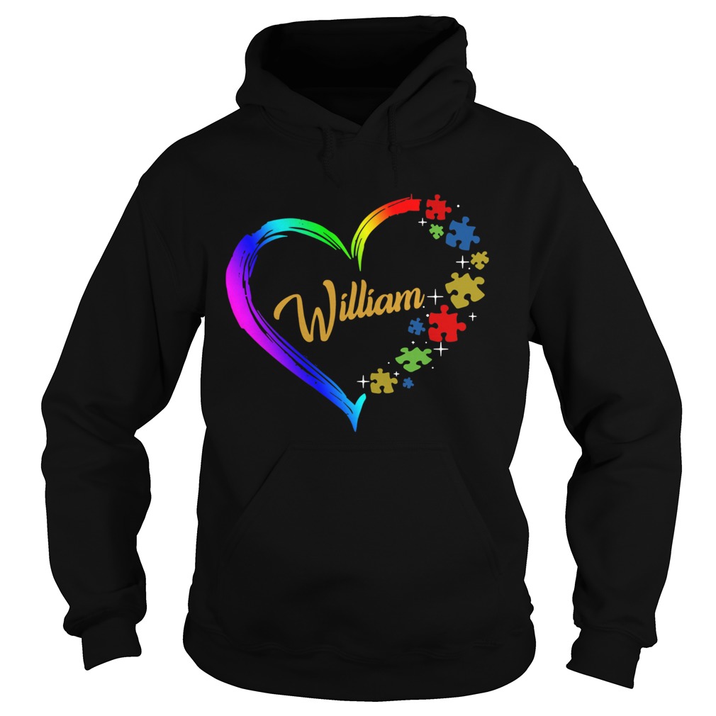 Autism Puzzle Heart Personalized Hoodie