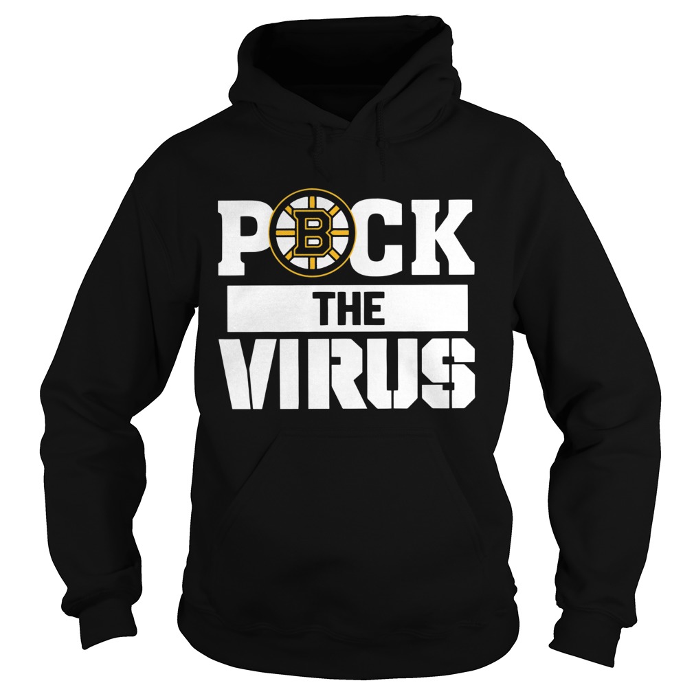 Boston Bruins Puck The Virus Hoodie