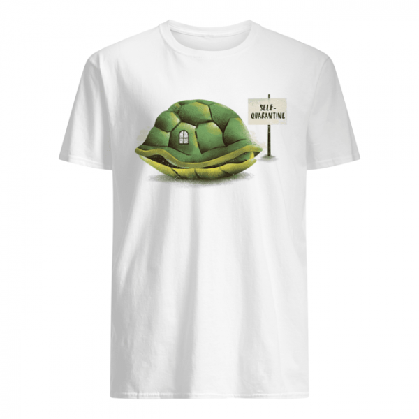 Stay Home Green Turtle Shirt Classic Men's T-shirt