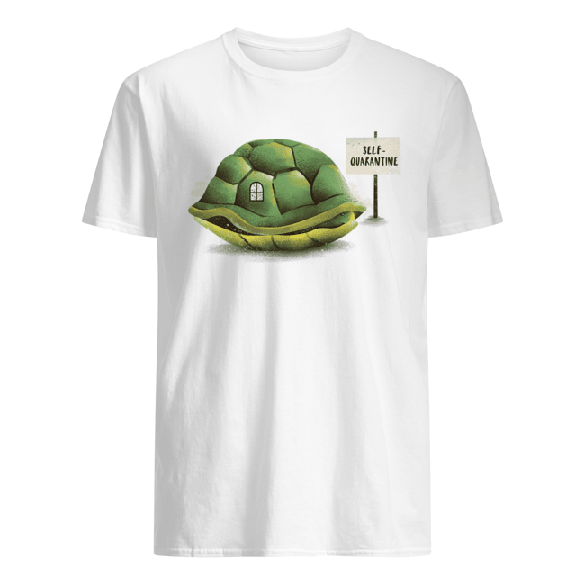 Stay Home Green Turtle Shirt