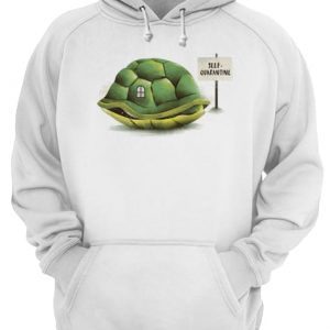 Stay Home Green Turtle Shirt Unisex Hoodie
