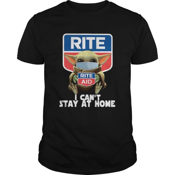 Baby Yoda Hug Rite Aid I Cant Stay At Home Covid19  Unisex