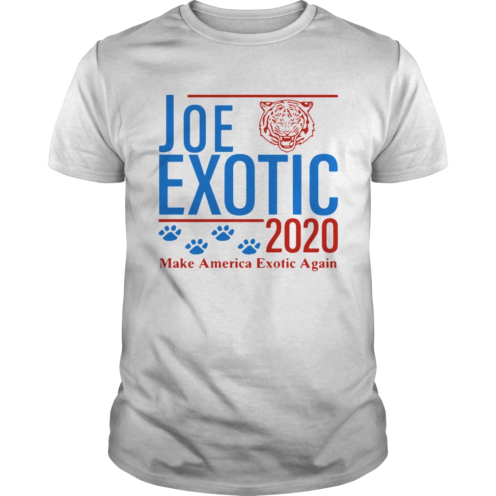 Joe Exotic Tiger King Make America Exotic Again 2020 shirt
