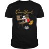Mickey Mouse Drinking Crown Royal Beer  Unisex
