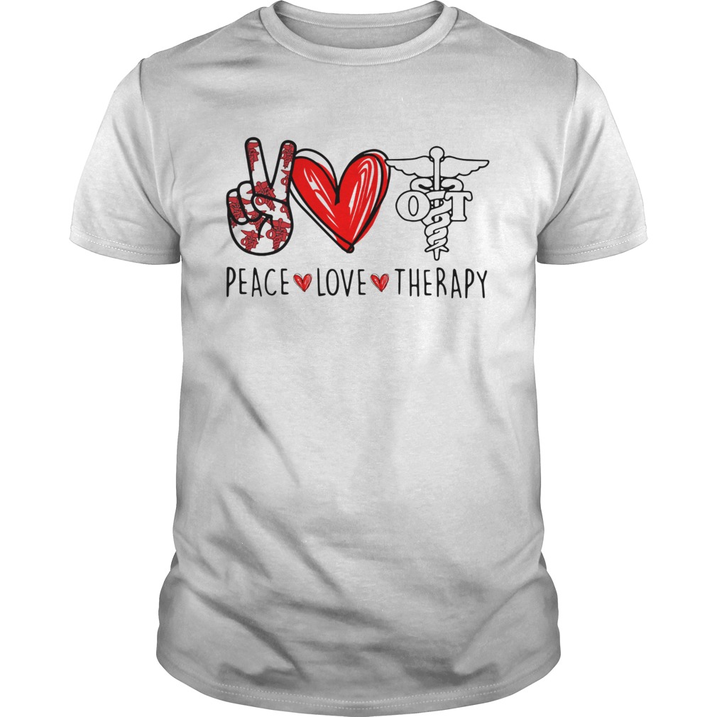Peace Love Therapy shirt