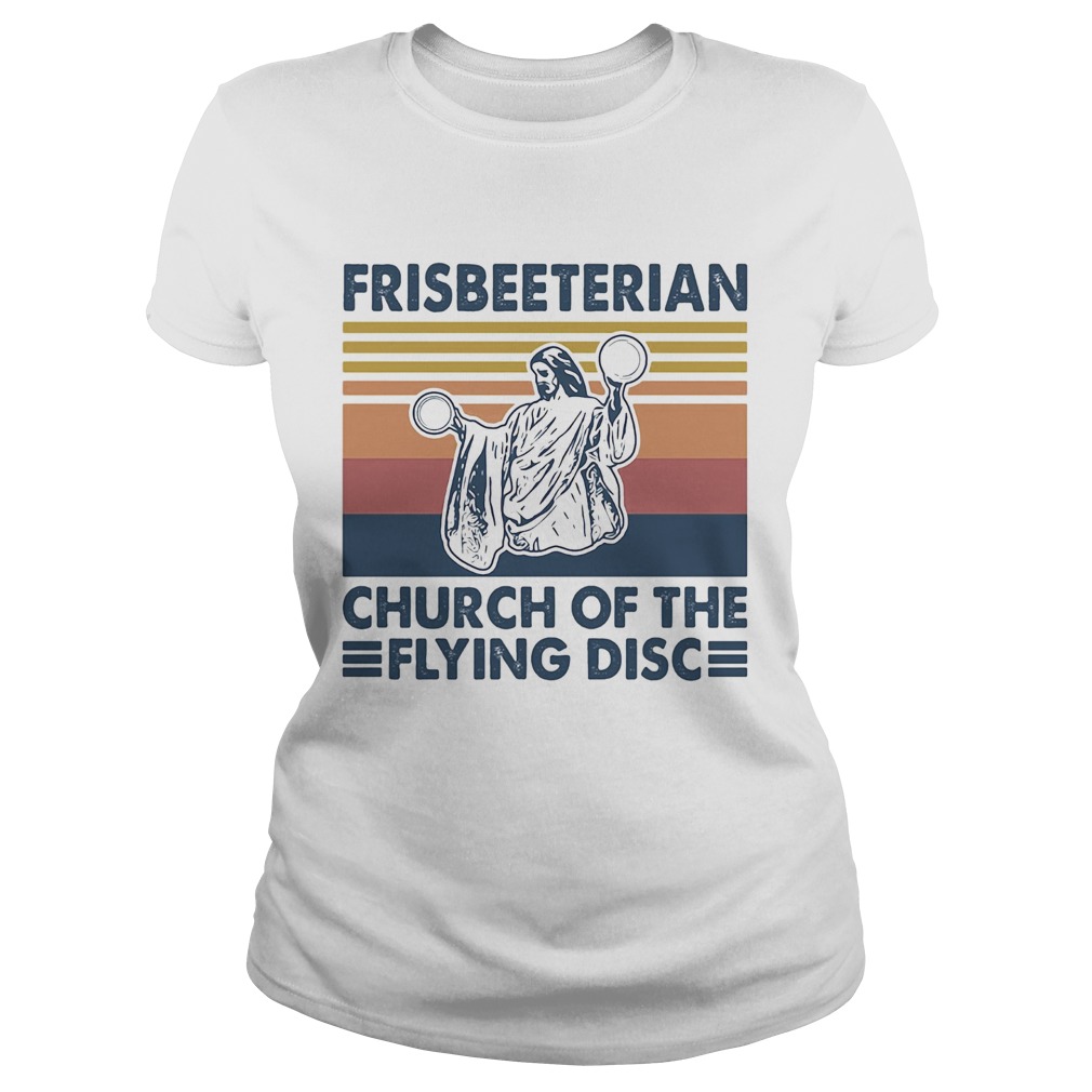 Frisbeeterian church of the flying disc vintage  Classic Ladies