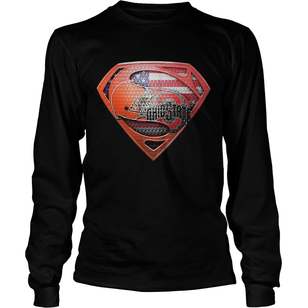 cleveland browns superman t shirt