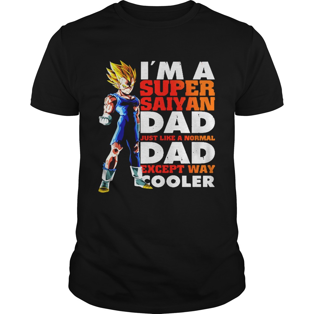 Dragon Ball Im A Super Saiyan Dad Just Like A Normal Dad shirts