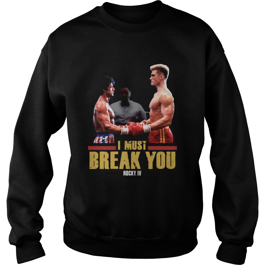 Rocky IV Mens Drago Break Long Sleeve T-Shirt 
