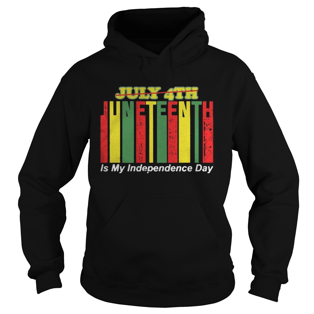 Hoodies Sweatshirts Juneteenth Tank Tops Not July 4th Kitchen Aprons is My Independence Day T-Shirts and More