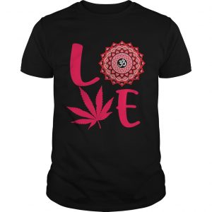 Love mandalas weed  Unisex