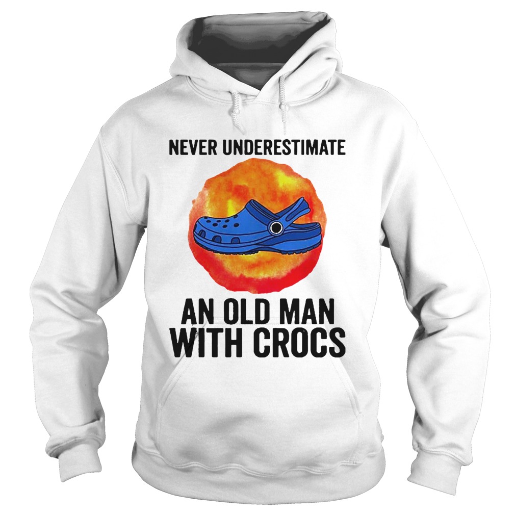 man in crocs
