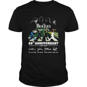 1593870546The Beatles 60th anniversary 1960-2020 signature Crossing the line  Unisex