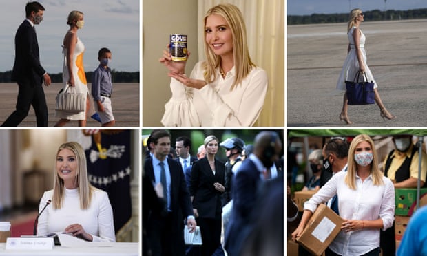 Why has Ivanka Trump worn white for every public appearance since June