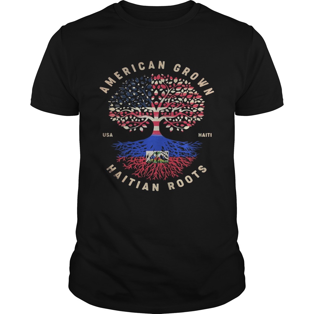 American Grown Haitian Roots shirt