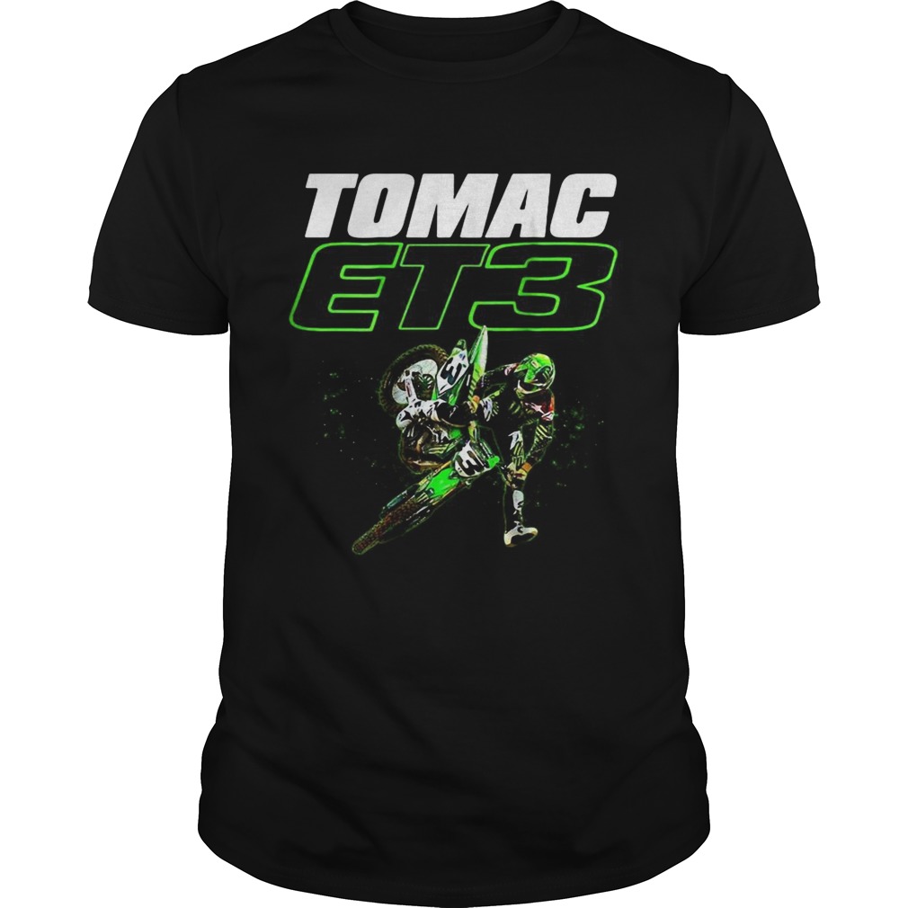 Eli tomac et3 motocross supercross shirt