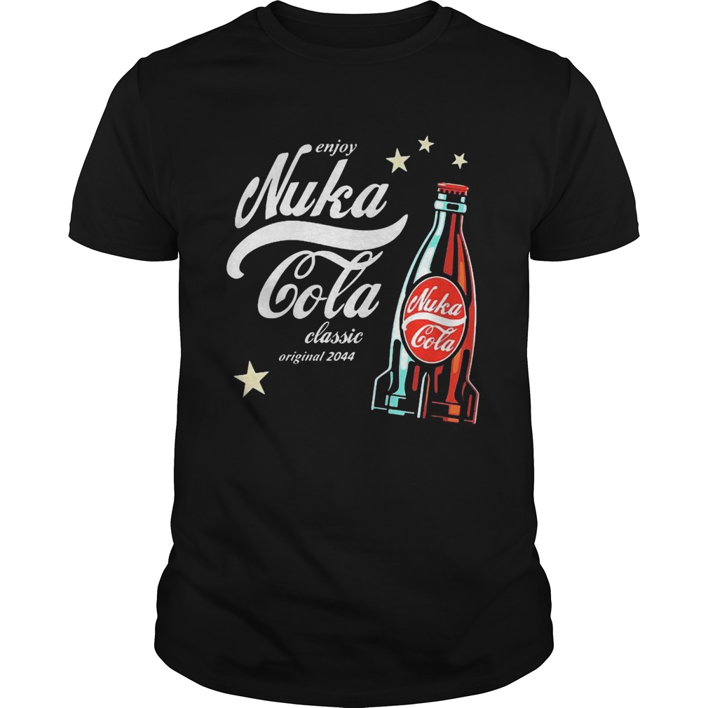 Enjoy nuka cola classic original 2044 stars shirt