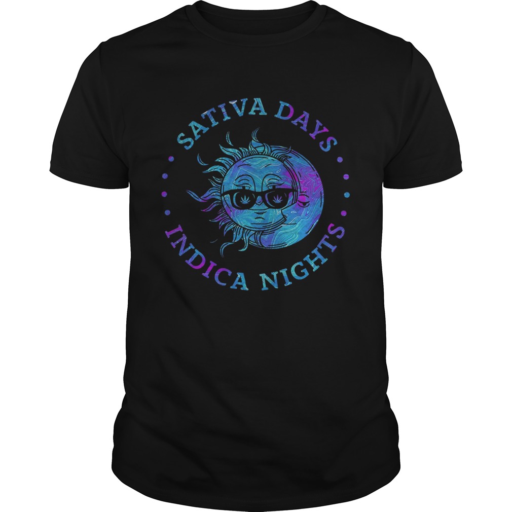 Sativa days indica nights shirt