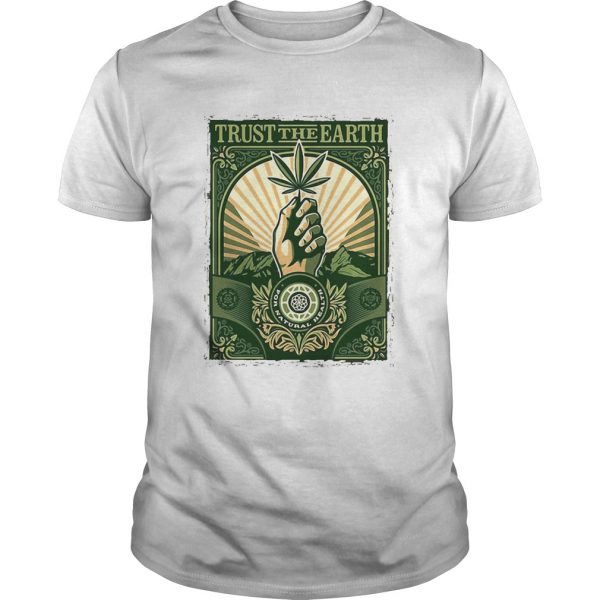 Trust the Earth weed hand black lives matter green  Unisex
