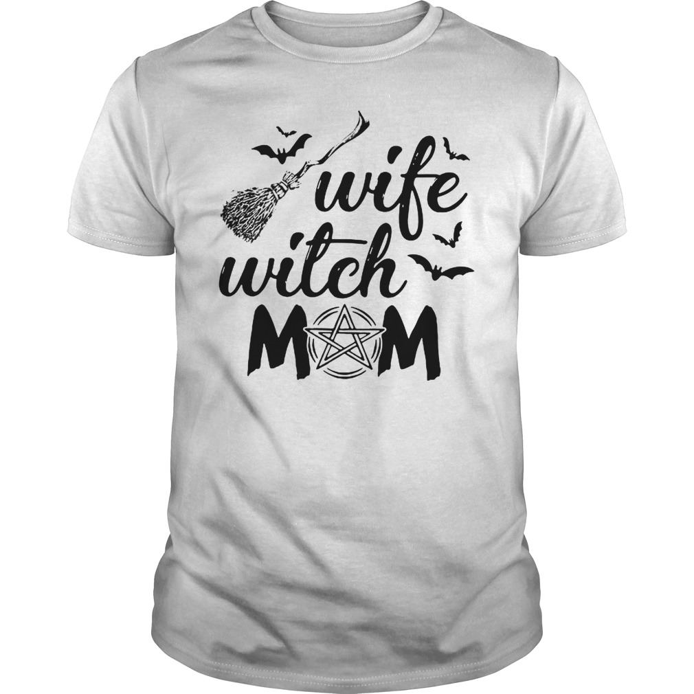 wife mom witch shirt