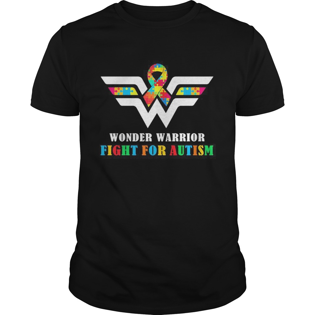 Wonder warrior fight for autism shirt