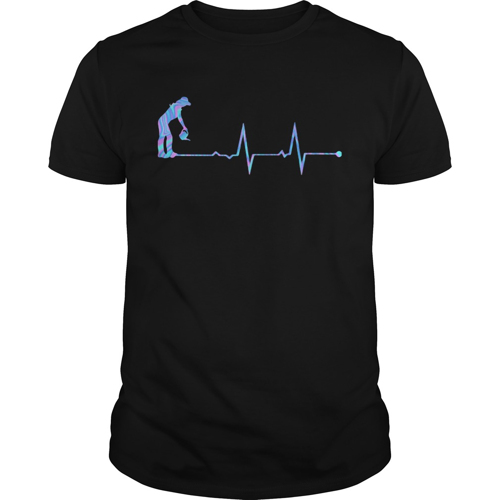 farmer heartbeat color shirt
