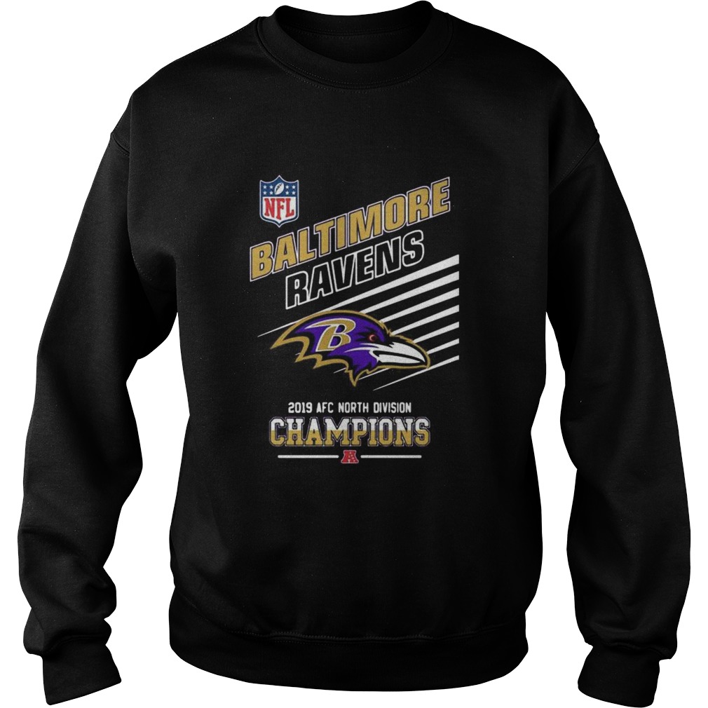 Baltimore ravens football 2019 afc north division champions  Sweatshirt