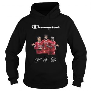 Champions liverpool football club player signatures  Hoodie