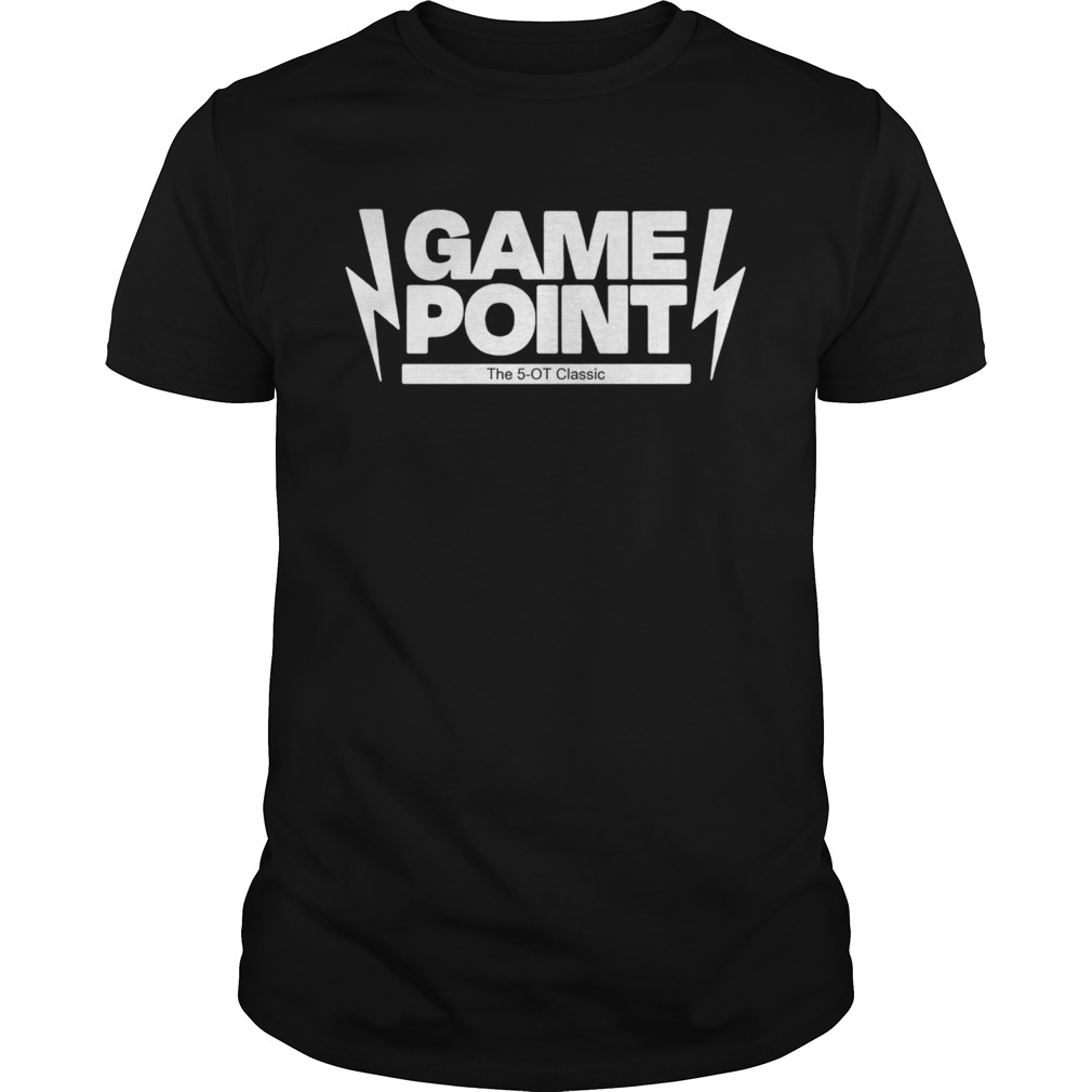 Game Point The 5OT 2020 shirts