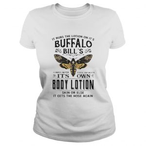 It rubs the lotion on its buffalo bills comes with free basket its own body lotion skin or else Classic Ladies