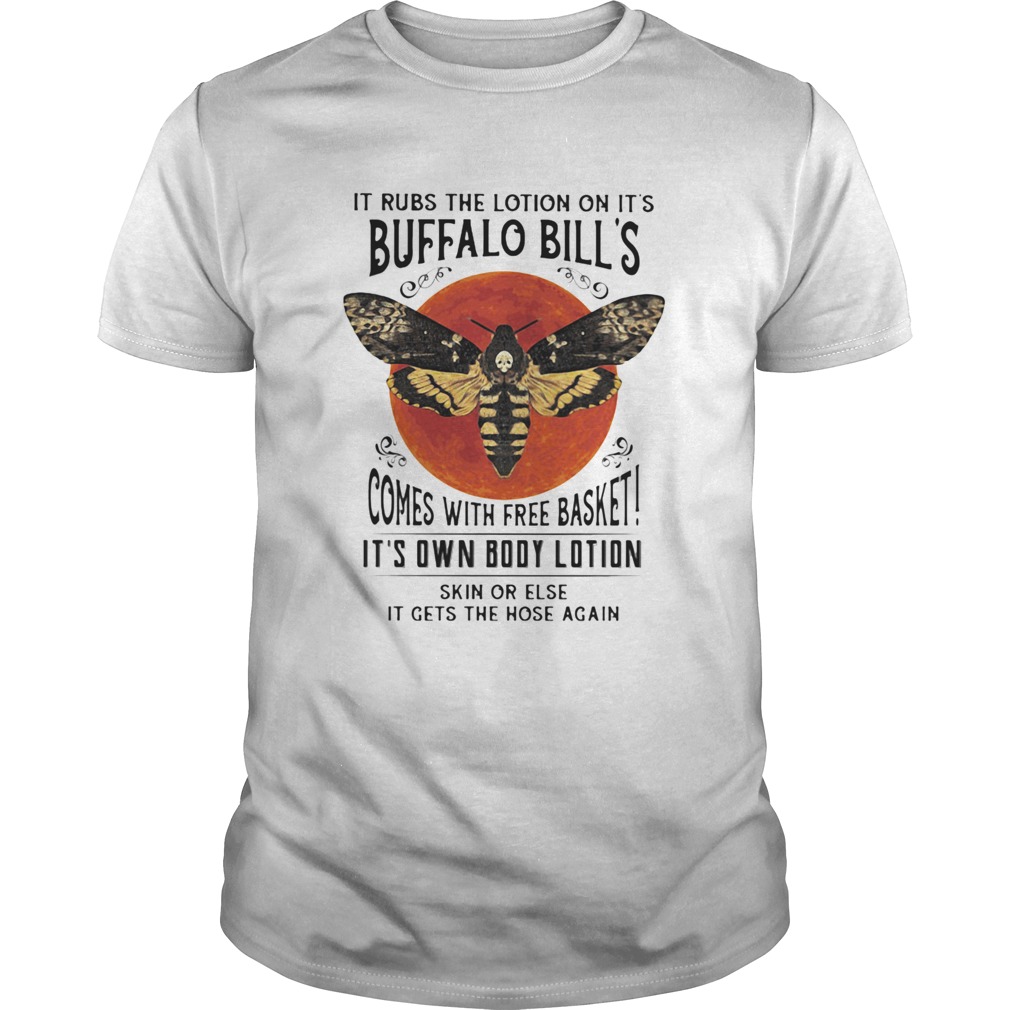 It rubs the lotion on its buffalo bills comes with free basket its own body lotion skin or else Unisex