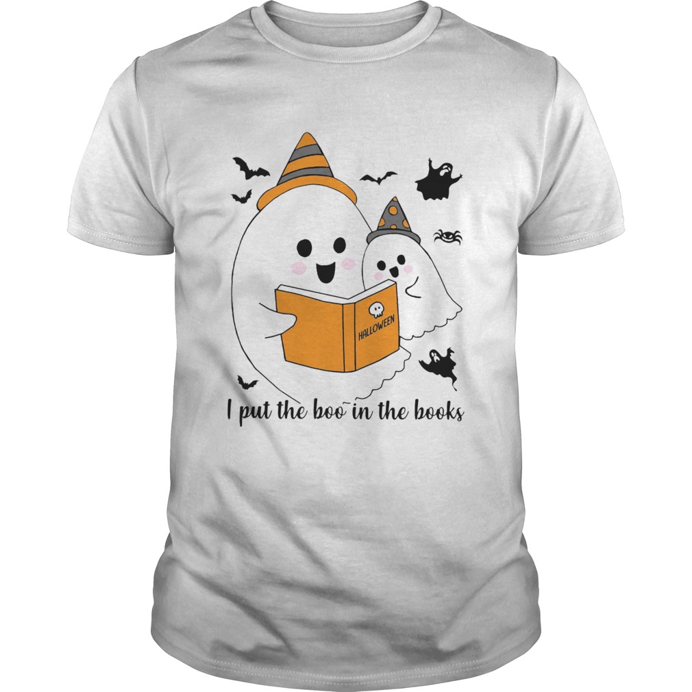 Librarian I Put The Boo In The Book Halloween shirt