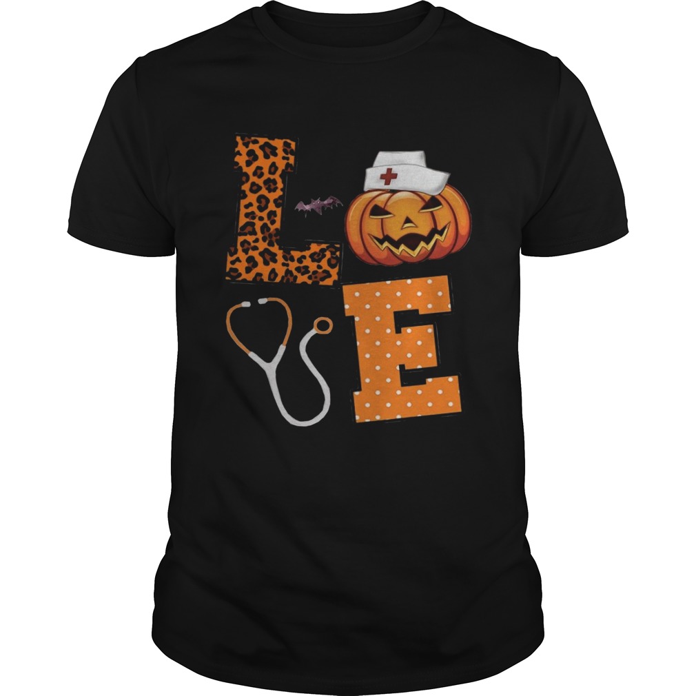 Love Nurse Pumpkin shirt