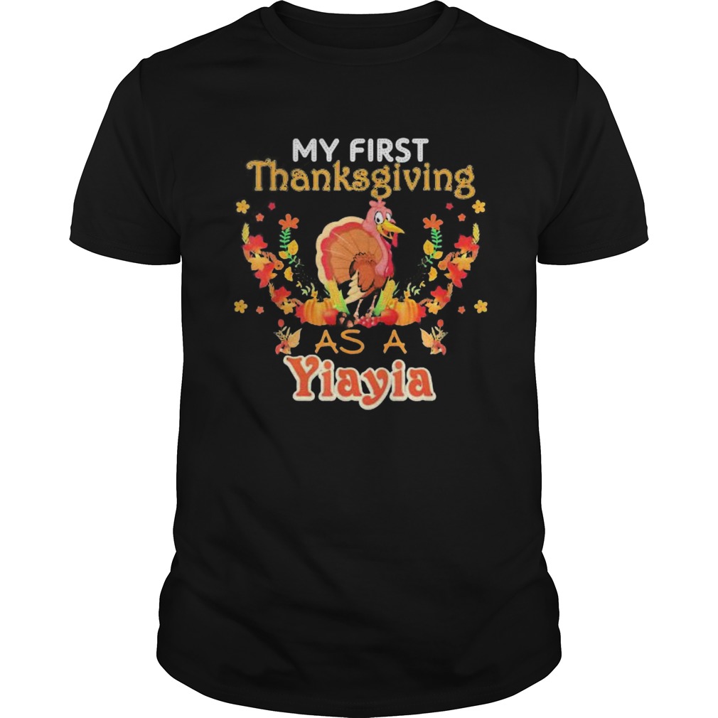 My first thanksgiving as a Yiayia Turkey shirt