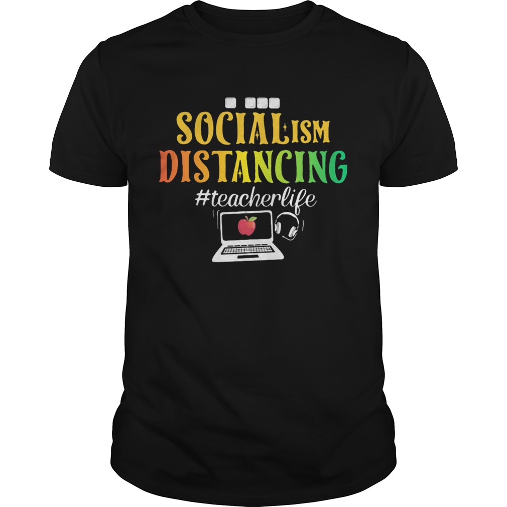 Social Ism Distancing Teacherlife Apple Laptop shirts