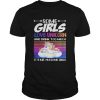 Some girls love unicorn and drink too much its me im some girls vintage retro  Unisex