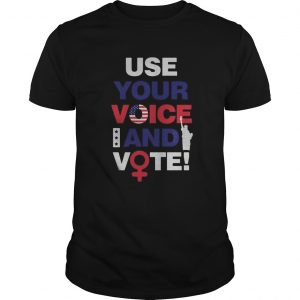 Use your voice and vote statue of liberty  Unisex