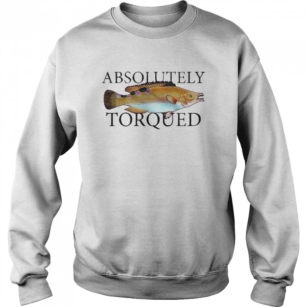 Absolutely Torqued Fish  Unisex Sweatshirt