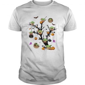 Baby Yoda And Pumpkin Tree Halloween  Unisex