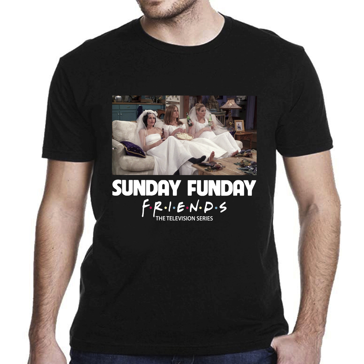 Sunday funday friends the television series shirt
