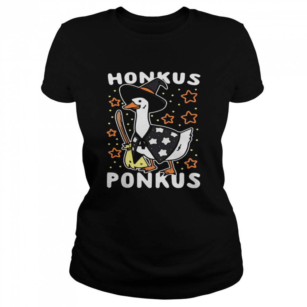 Duck Honkus Ponkus Hallween  Classic Women's T-shirt