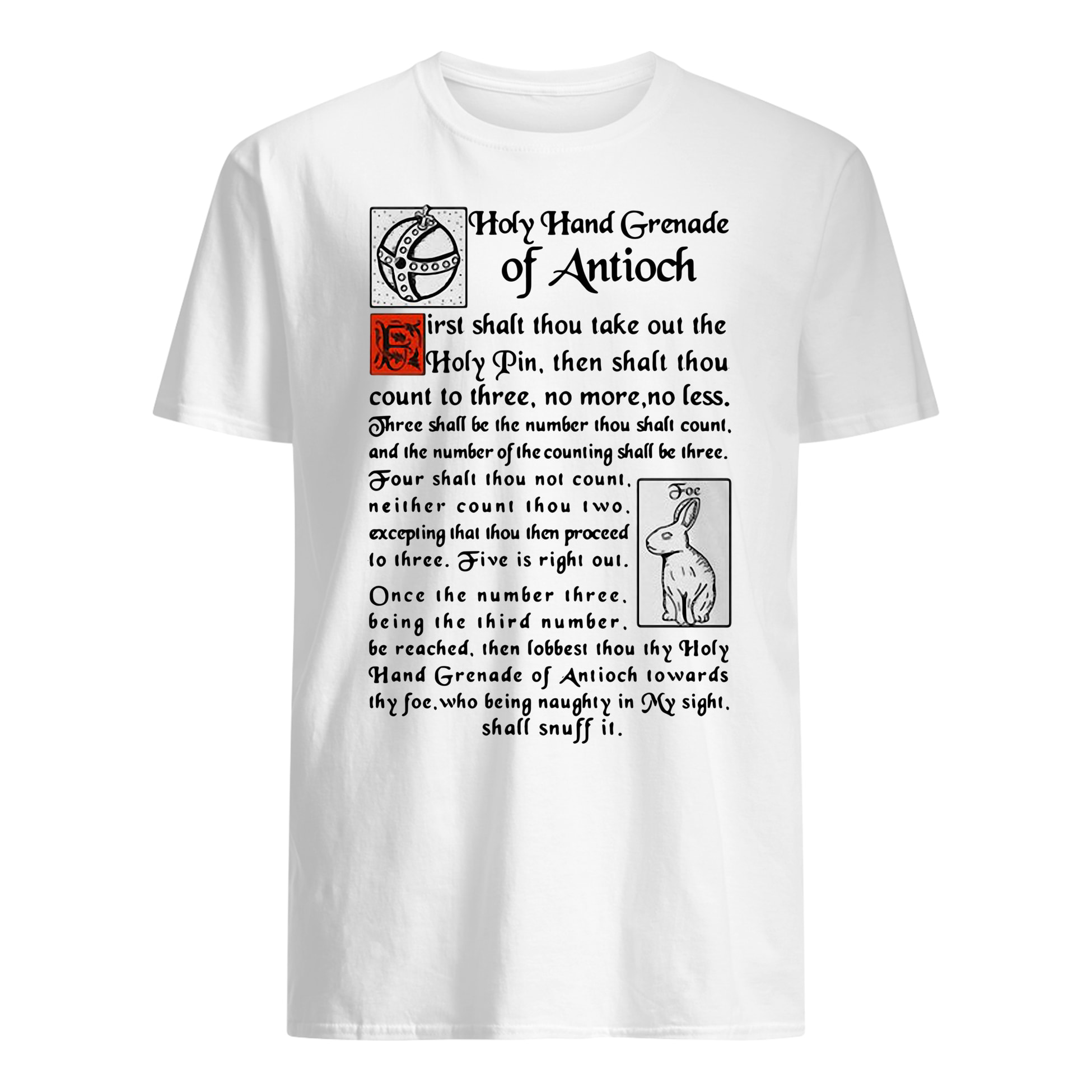 Holy Hand Grenade of Antioch shirt