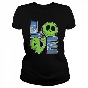 Jack Skellington And Sally Love  Classic Women's T-shirt
