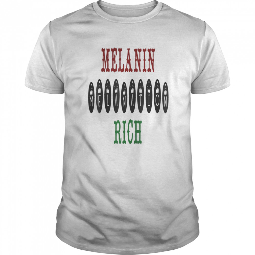 RBG Melanin Rich MelaNation  Classic Men's T-shirt