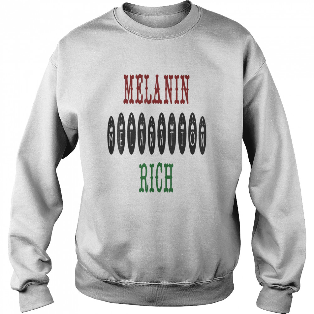 RBG Melanin Rich MelaNation  Unisex Sweatshirt