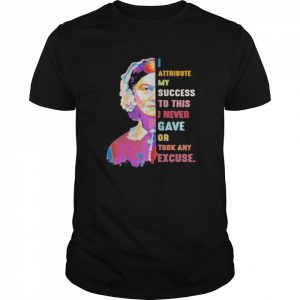 Ruth bader ginsburg i attribute my success to this i never gave or took any vintage  Classic Men's T-shirt