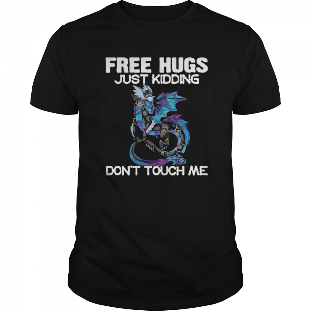 Toothless Face Mask Free Hugs Just Kidding Don’t Touch Me  Classic Men's T-shirt