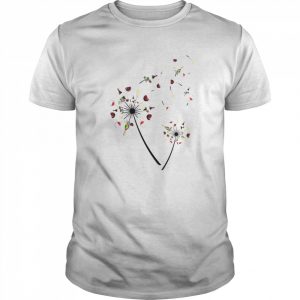 Wine Dandelion Flower  Classic Men's T-shirt