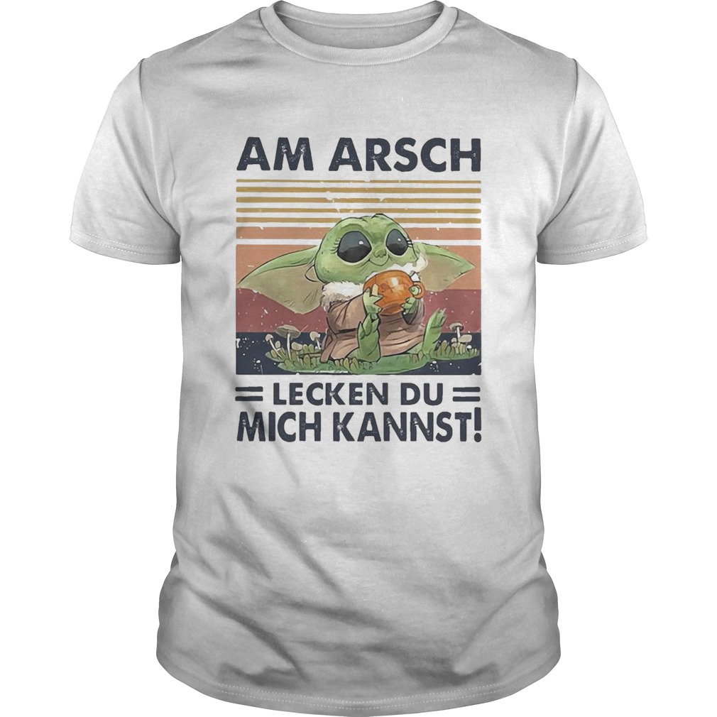 Am Arsch Lecken Du Mich Kannst Vintage Hemd shirt
